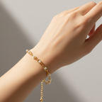 Ocean’s Touch — Pearl Bracelet