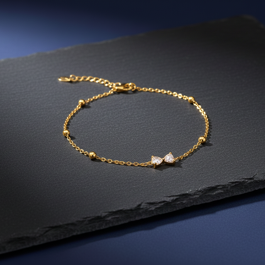 Juliet — Bow Chain Bracelet