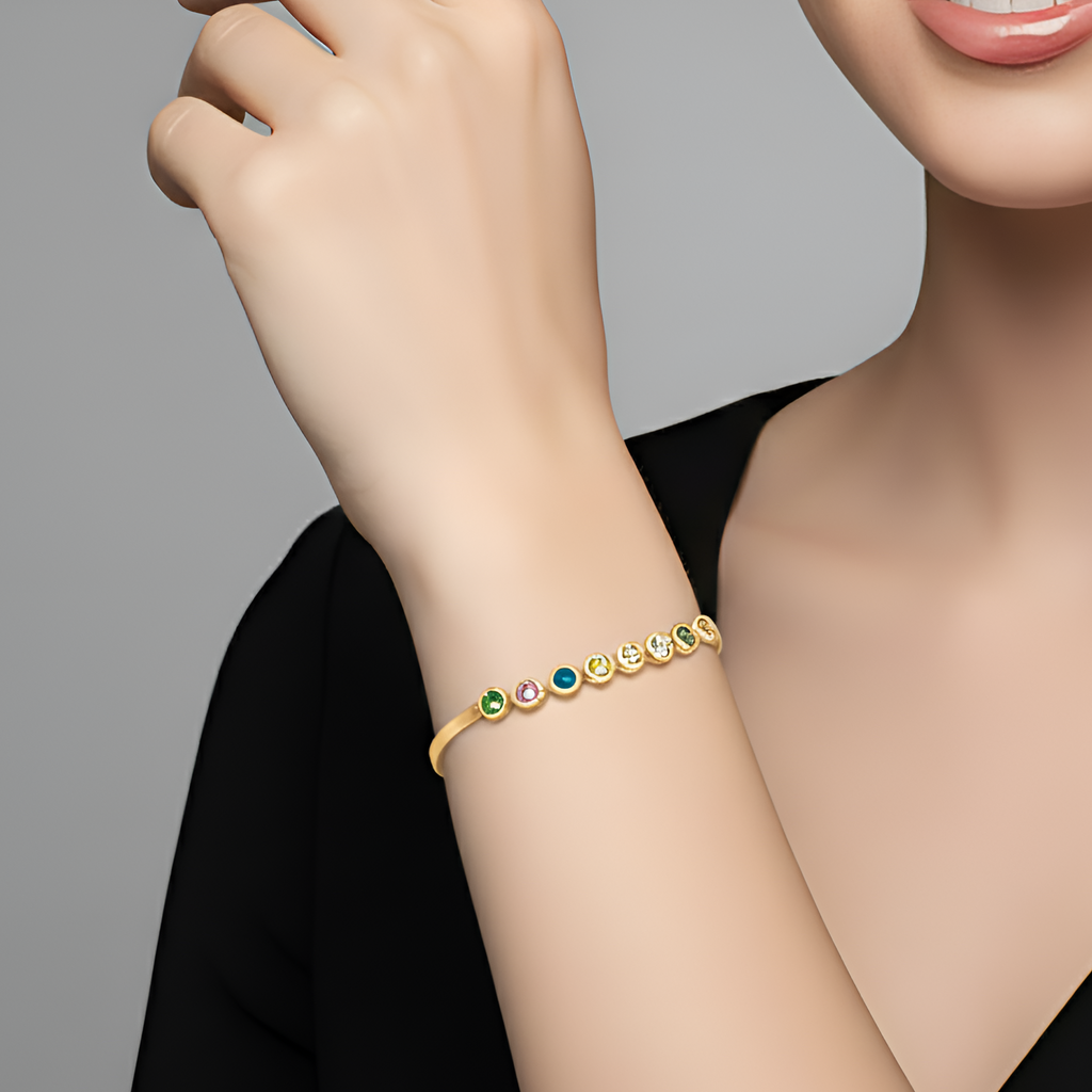 Iris — Multi-Stone Station Bracelet