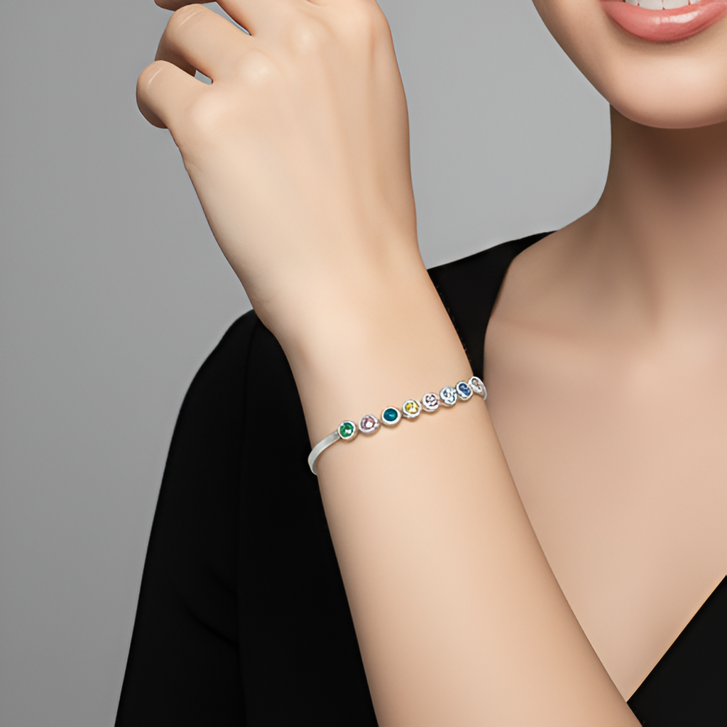 Iris — Multi-Stone Station Bracelet