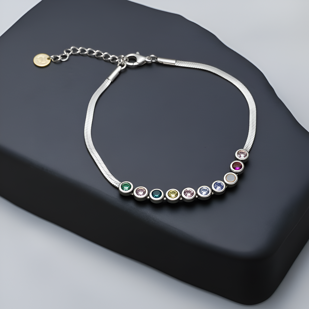 Iris — Multi-Stone Station Bracelet