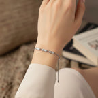 Evermore — Emerald Cut Pull-Tie Bracelet