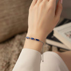 Evermore — Emerald Cut Pull-Tie Bracelet