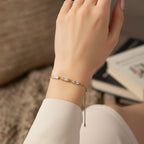 Evermore — Emerald Cut Pull-Tie Bracelet