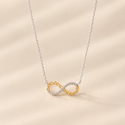 Timeless Bond — Infinity Pendant Necklace