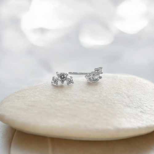 Sterling Silver CZ earrings