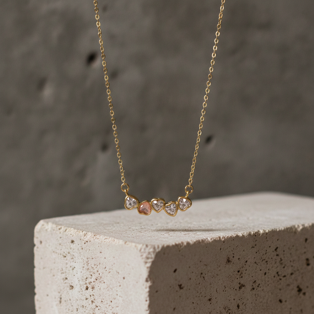 Love's Light — Heart Pendant Necklace