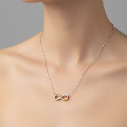 Timeless Bond — Infinity Pendant Necklace