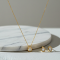 The Aura Set: Pear Cut Radiance